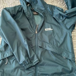 Raincoat Red Ledge EUC